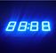 นาฬิกา LED Ultra Blue แสดง 0.56 &quot;, Led 4 dight 7 Segment Display 50.4 * 19 * 8MM