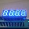 STB 0.39 &quot;จอแสดงผล LED Digital Clock Led Epoxy 4 สีพื้นผิวสีเทาอายุการใช้งานยาวนาน