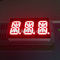 จอแสดงผล LED สามส่วน 14 ส่วนส่วนแคโทดสีแดงทั่วไปสำหรับแผงหน้าปัด
