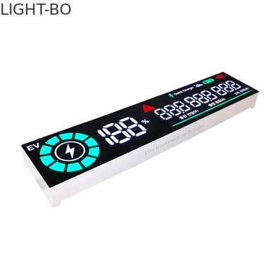 โมดูลแสดงผล LED สีขาว / เขียว / แดง 7 ส่วนที่กำหนดเองสำหรับเครื่องชาร์จ EV