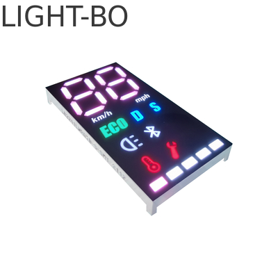 ราคาดี 35mcd Multicolour Seven Segment จอแสดงผล LED 3 หลัก 635nm สำหรับรถจักรยานยนต์ ออนไลน์