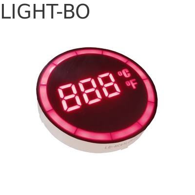 ทรงกลม Common Cathode 7 ส่วนแสดงผลประกอบง่ายสำหรับตัวควบคุมอุณหภูมิ