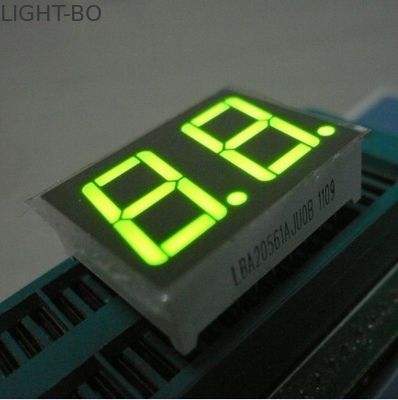 ราคาดี แรงดันไฟฟ้าต่ำ 2 หลัก 7 ส่วนจอแสดงผล Led ขั้วบวกสีเขียว 0.56 นิ้วที่มีคุณภาพสูงและสีต่างๆ ออนไลน์