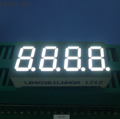 ราคาดี RoHS สี่หลัก 7 แชนแนลแคโทดธรรมดาสีขาว 0.36 นิ้ว ออนไลน์