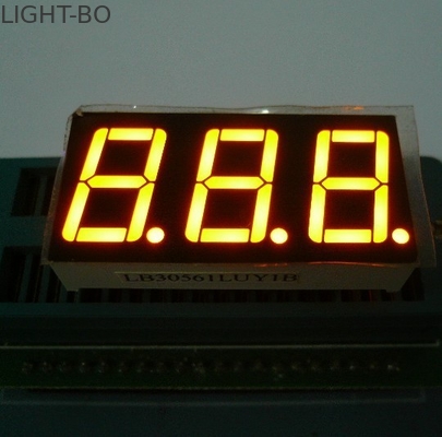 ราคาดี จอแสดงผล LED สามสีตัวเลข 7 สีสีเหลืองสำหรับเตาอบไมโครเวฟ / ไมโครเวฟ ออนไลน์