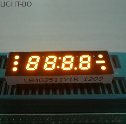 ราคาดี จอแสดงผล LED ขนาด 7 นิ้วสีเหลืองรูปสี่เหลี่ยมขนาด 0.25 นิ้วพร้อมไดรฟ์ขนาดเล็ก ออนไลน์