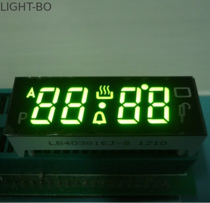 จอแสดงผล LED ตัวเลขสีดำ, 7 เซ็ต 4 จอแสดงผลตัวเลขด้วยอุณหภูมิการทำงาน 120C