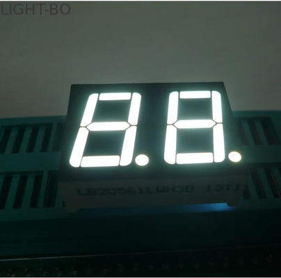 ราคาดี จอแสดงผล LED สีขาวอายุการใช้งานยาวนาน 2 หลัก 7 ส่วนสำหรับการใช้งานภายในบ้าน ออนไลน์