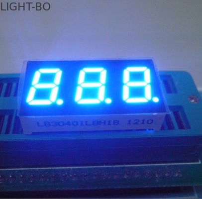 ราคาดี Ultra Bright Blue 7 เซ็กเมนต์ตัวเลข LED display 3 หลัก Common Anode ออนไลน์