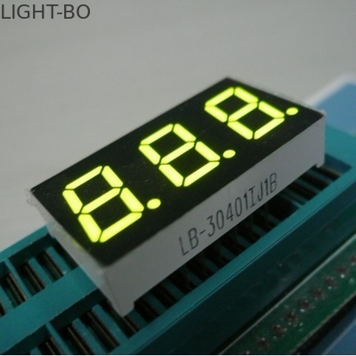 ราคาดี สีเหลือง สีเขียว สามหลัก 7 เซ็กเมนต์ LED Display Common Anode ออนไลน์