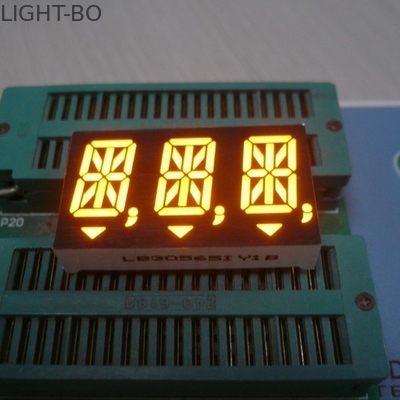 ราคาดี Anode Ultra Amber 14 Segment การแสดงผลตัวเลข 14.2mm Polarity Cathode ออนไลน์