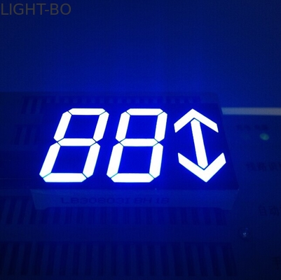 ราคาดี Ultra Bright Blue 0.80 นิ้ว arrow จอแสดงผล LED 3 หลักสำหรับตั้ง - ช่องด้านบน ออนไลน์