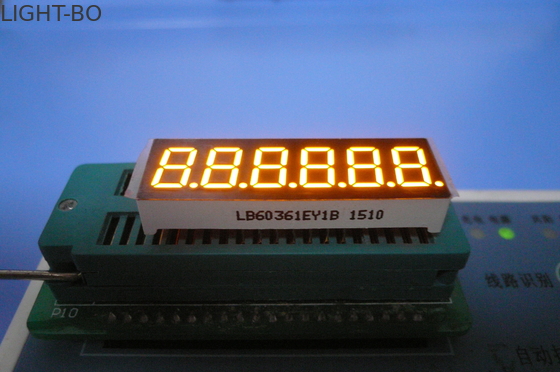 ราคาดี จอแสดงผล LED 7 Segment ขนาด 0.36 นิ้วอัลตร้าไวด์แอมเบอร์สำหรับเครื่องชั่งอิเล็กทรอนิก ออนไลน์