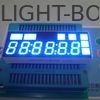 ราคาดี 10.2 มม. 6 หลัก 7 ส่วน LED สีน้ำเงิน / สีเหลืองมีเสถียรภาพ ออนไลน์