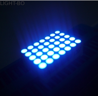 มุมกว้าง 5x7 Dot Matrix Led Display มุมมองที่กว้างสำหรับหน้าจอโฆษณาในร่มและกลางแจ้ง