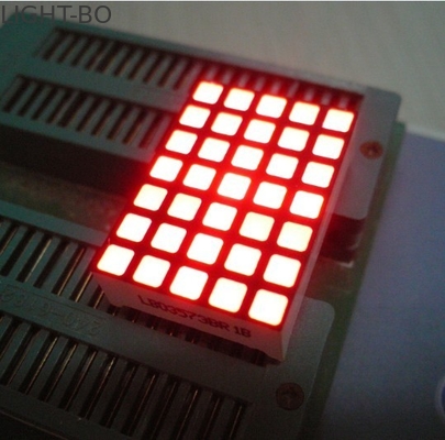 กันน้ำ 5x7 ดอทเมทริกซ์จอแสดงผล Led ที่มีความสว่างสูง