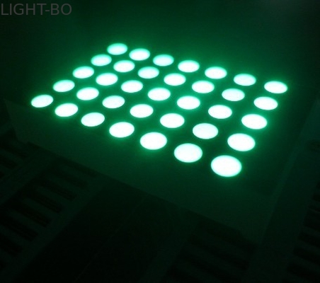 จอแสดงผล LED Matrix สีขาว / แดง / น้ำเงิน / เขียว 5 X 7 สำหรับการโฆษณา