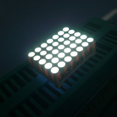 ราคาดี หน้าจอแสดงผล LED แบบเมทริกซ์จุด 5x7 ขนาด 0.7 นิ้ว ความยืดหยุ่นสูง สว่างมาก สำหรับกระดานข้อความ ออนไลน์