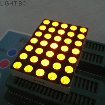 ราคาดี จอแสดงผลแบบ Dot Matrix ขนาด 5 มม. แสดงสีอัลตร้าไบรท์สีเหลืองสำหรับการเคลื่อนย้ายสัญญาณ ออนไลน์
