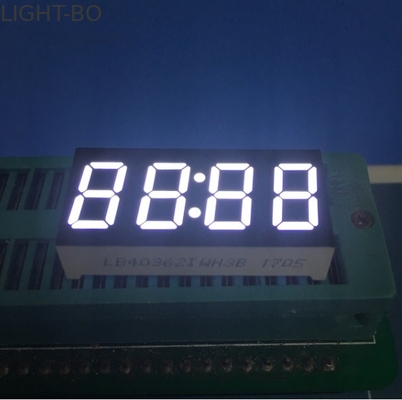 ราคาดี 0.36 lnch ขั้วบวกทั่วไป 4Dight 7 ส่วนจอแสดงผล led สำหรับจับเวลานาฬิกาไมโครเวฟ 30 X 14 X 7.2 มม ออนไลน์
