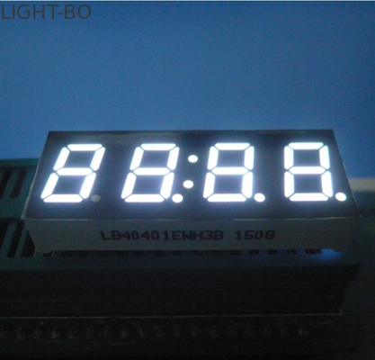 0.4 นิ้ว 4 หลัก 7 ส่วนจอแสดงผล Led สำหรับอุปกรณ์ผสม Labratory