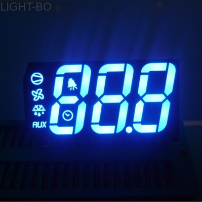 จอแสดงผล Led แบบกำหนดเอง 3 ส่วน 7 ส่วนสำหรับแผงควบคุมตู้เย็น