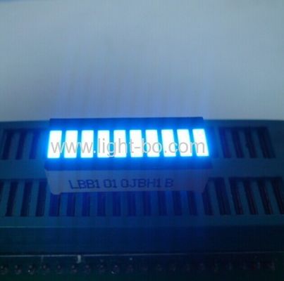 ราคาดี แถบไฟ LED 10 ส่วน สีน้ำเงินสว่างพิเศษ ความเข้มของการส่องสว่าง 80-100mcd สำหรับไฟแสดงผลแผงหน้าปัด ออนไลน์