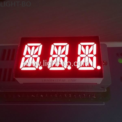 ราคาดี จอแสดงผล LED สามหลัก 14 ส่วน 0.54 นิ้ว Super Red สำหรับการควบคุมอุณหภูมิ ออนไลน์