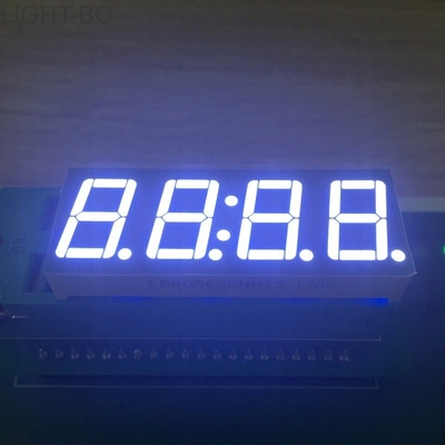 แอโนดธรรมดานาฬิกาดิจิตอล LED Display 0.56 นิ้วความเข้มของการส่องสว่างสูง Output