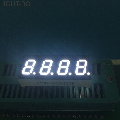 ราคาดี ความสว่างสูง 7 Segment LED Display 0.3 นิ้วสีขาวง่ายต่อการประกอบ ออนไลน์