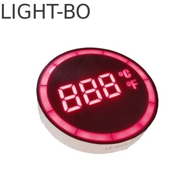 หน้าต่าง LED ขนาด 0.67 นิ้ว 8 หลัก สีน้ําเงิน สีเหลือง สีเขียว