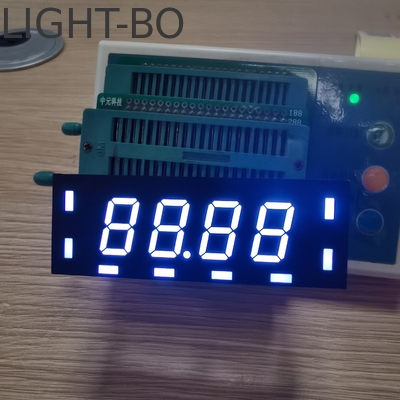 การปรับแต่งจอ LED ขาว 4 หลัก 7 ภาค สําหรับไมโครเวฟ