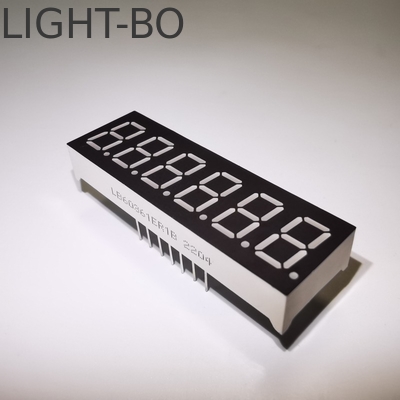 13.8mm Digit 14 Segment LED Display พร้อมกระดาษพลาสติกสีแดงสดใส