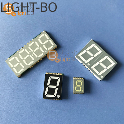 อุปกรณ์บ้าน Ultra Bright White SMD 7 เซ็กเมนต์ LED Display ความสูง 0.39 หลัก Epistar Chip