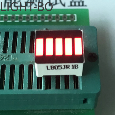 สีแดง Anode ห้าภาค LED แสงแท่นส่วน LED จอสําหรับแบตเตอรี่