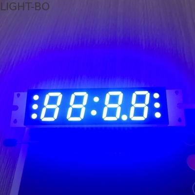 แอโนดธรรมดาจอแสดงผล LED ที่กำหนดเอง 4 หลัก 7segment ปัจจุบันต่ำสำหรับวิทยุ / เสียง