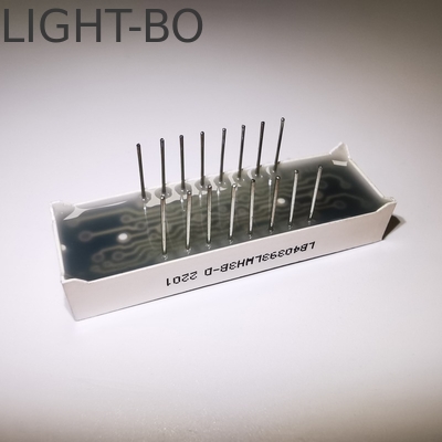 จอแสดงผลเวลา LED ที่ใช้ไฟฟ้า 12x6 นิ้ว ความขั้วของคาโทดทั่วไป สําหรับความต้องการของลูกค้า