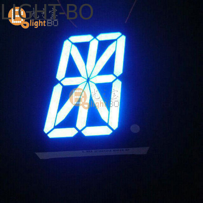 16 ช่องจอ LED สีแดง สําหรับจอดิจิตอลอิเล็กทรอนิกส์ที่มีการบริโภคพลังงานต่ํา