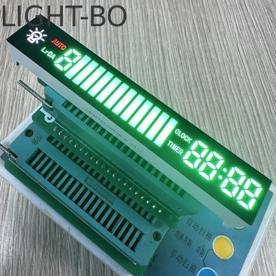 Ultra Bright Green/Red Common Anode Custom 7SEGMENT LED Display สําหรับหมวกครัว