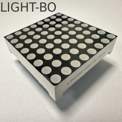 LED Display Cathode Bi-Colour Green/Red 3mm 8*8 DOT Matrix Stabler ผลงานสําหรับสัญลักษณ์เคลื่อนที่