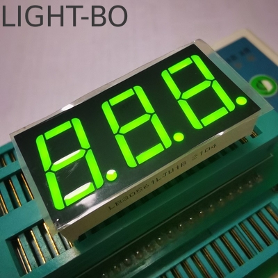ราคาดี หลักสามตัว 0.56 นิ้ว 7 ภาค LED Dispiay สีเหลืองเขียว ออนไลน์