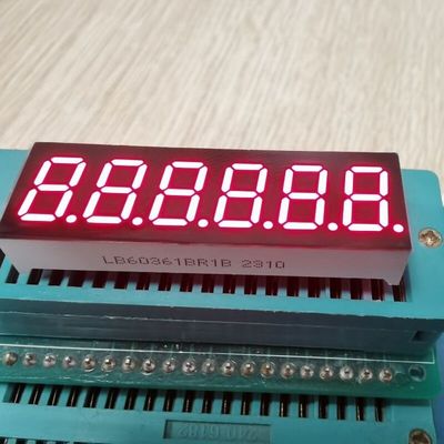 ราคาดี ความสว่างสูง สีแดง 0.36 นิ้ว 7 เซ็กเมนต์ LED Display กับ Anode คอมมอนด์ สําหรับแผ่นเครื่องมือ ออนไลน์