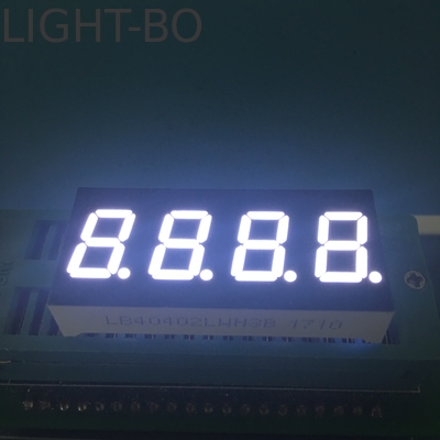 ราคาดี Ultra Bright White 4 Digit 0.4inch 7 Common Cathode Segment LED Display สําหรับแผ่นเครื่องมือ ออนไลน์