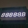 จอแสดงผล LED 7 ส่วน 6 หลัก สูง 9.2 มม. แบบ Common Cathode สำหรับตัวนับถอยหลังดิจิทัล