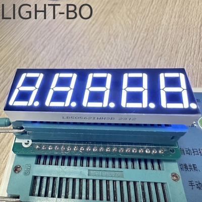 Ultra White 0.56inch 5-Digit 7 Segment LED Display แอนโด้ทั่วไปสําหรับการควบคุมกระบวนการ