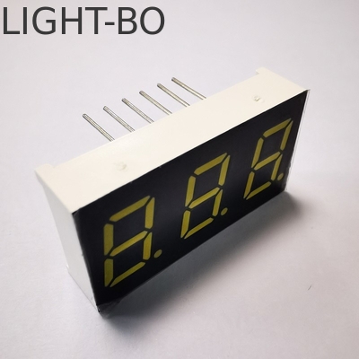 ราคาดี สีเหลือง สีเขียว สามหลัก 7 เซ็กเมนต์ LED Display Common Anode ออนไลน์