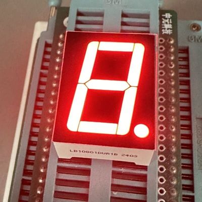 ราคาดี จอแสดงผล LED 7 ส่วน สีแดงสว่างพิเศษ เลขโดดเดี่ยว ขนาด 0.8 นิ้ว ขั้วลบร่วม สำหรับตัวบ่งชี้ดิจิทัล ออนไลน์