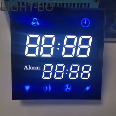 7 เซ็กเมนต์ LED Display Common Anode สําหรับ Digital Oven Timer Ultra White / Blue