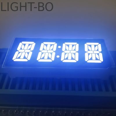 Ultra Bright White 4 หลัก 0.39 นิ้ว คอมมอนอนอด 14 เซ็กเมนต์ LED Clock Display