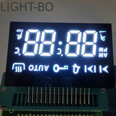 Ultra Bright White 4-Digit 7-Segment LED Display Anode ประจําสําหรับเครื่องกําหนดเวลาอบ